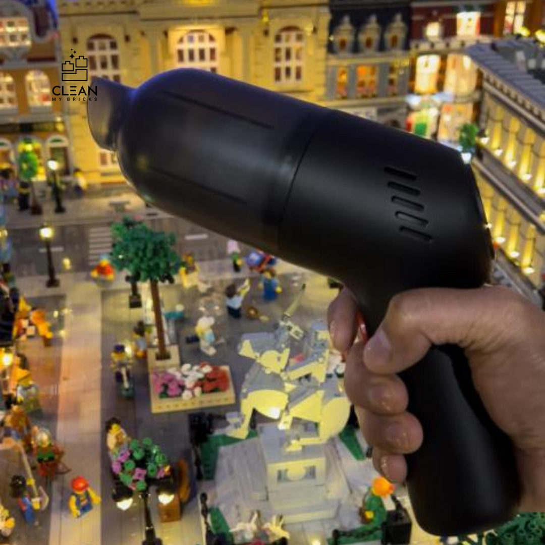 CleanMyBricks Mini Vacuum Cleaner to DUST Clean Your Set Clean My Bricks